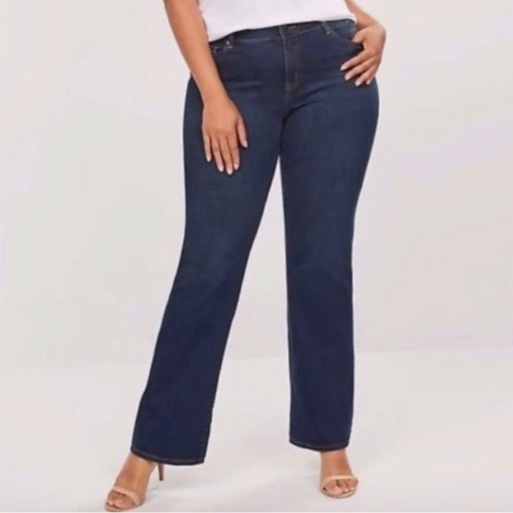 Lane Bryant Genius Fit Bootcut Jeans NWT Size 20 Long